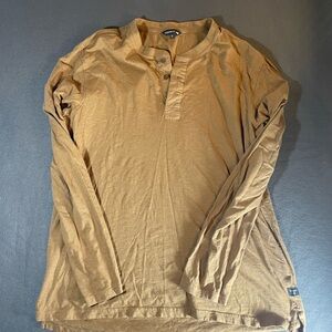 Toad&Co Men's Tan Long Sleeve Shirt